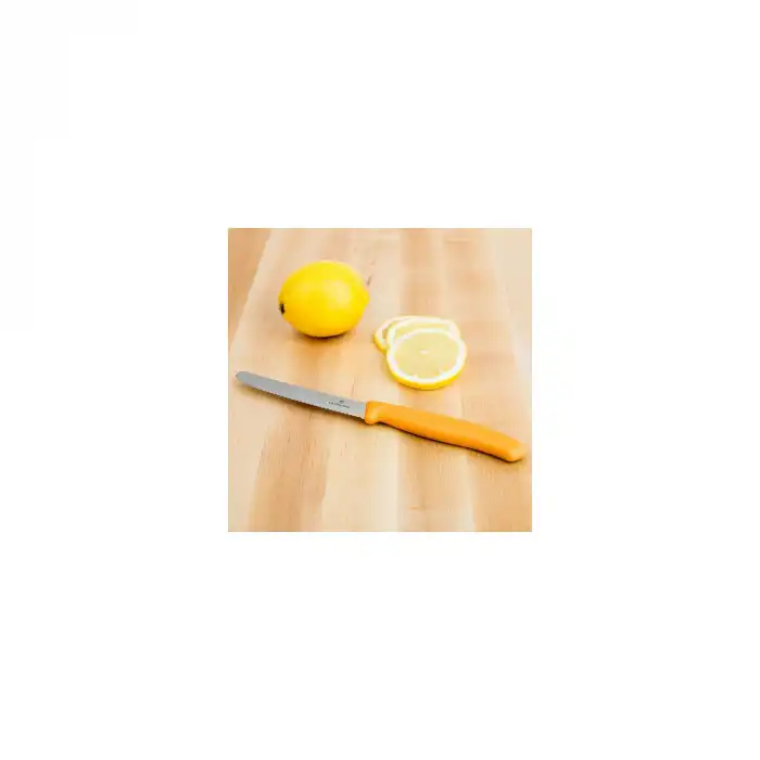 Turuncu Sapan Soyacak ve 11 cm. Bıçak