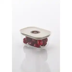 Fika Clik Dikdörtgen Saklama Kabı 470 ml. Bej