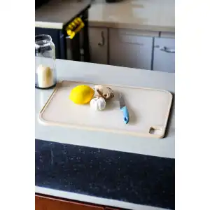 Fika Kesme Tahtası Orta 254 * 368 * 8 mm. Bej