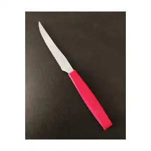 6 lı Smarty Rosso Biftek Steak Kesim Bıçağı Kırmızı Sap