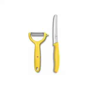 Sarı Sapan Soyacak ve 11 cm. Bıçak