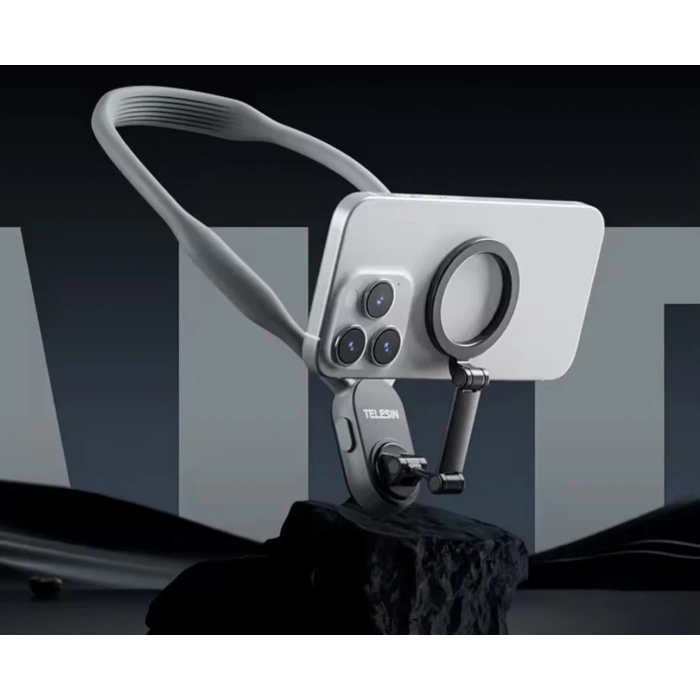360 Derece Ayarlanabilir Magsafe Özellikli Boyun Askılı Telefon Tutucu