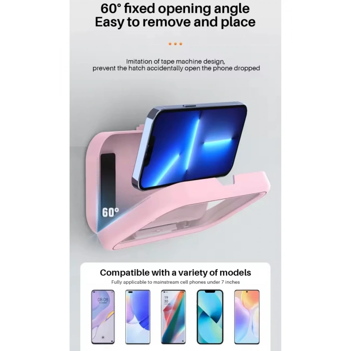 360 Derece Dönebilen Su Geçirmez Telefon Tutucu