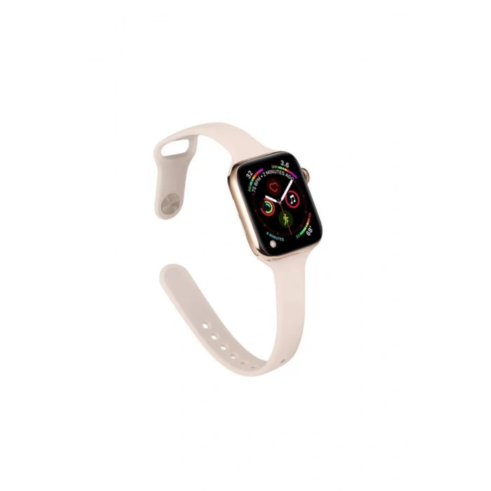 Apple Watch Uyumlu İnce Silikon Kordon