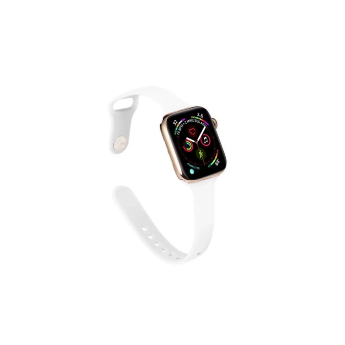 Apple Watch Uyumlu İnce Silikon Kordon