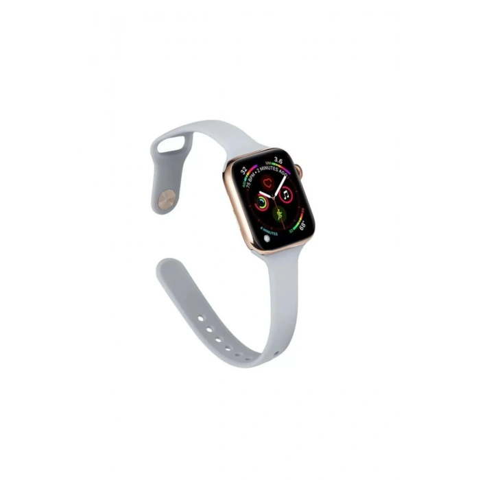 Apple Watch Uyumlu İnce Silikon Kordon