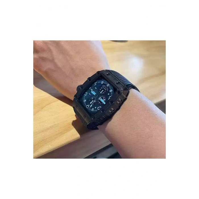 Apple Watch Uyumlu 40 Mm Safiano Loop Kasa Ve Kordon