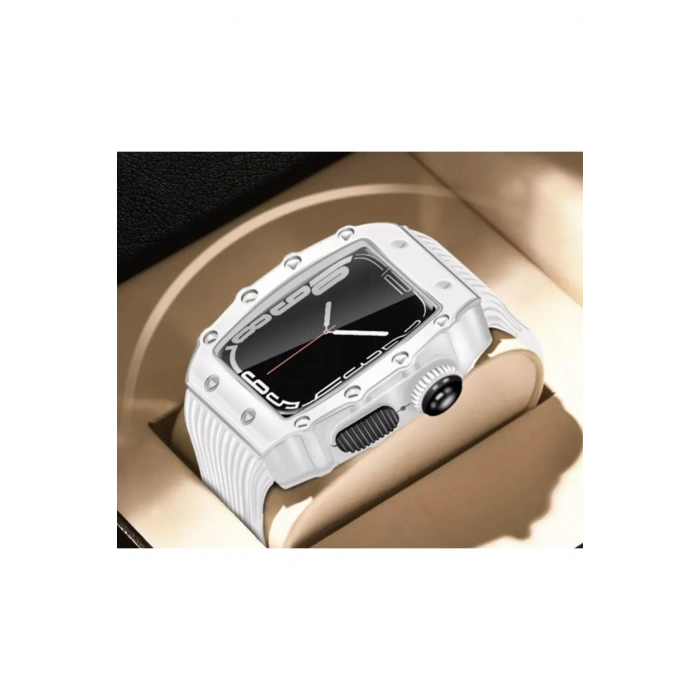 Apple Watch Uyumlu 40 Mm Safiano Loop Kasa Ve Kordon