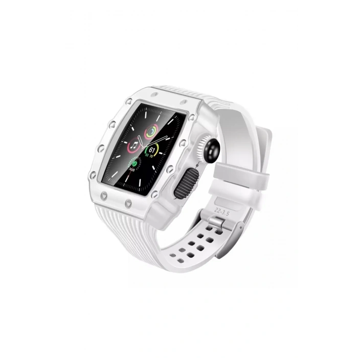 Apple Watch Uyumlu 40 Mm Safiano Loop Kasa Ve Kordon
