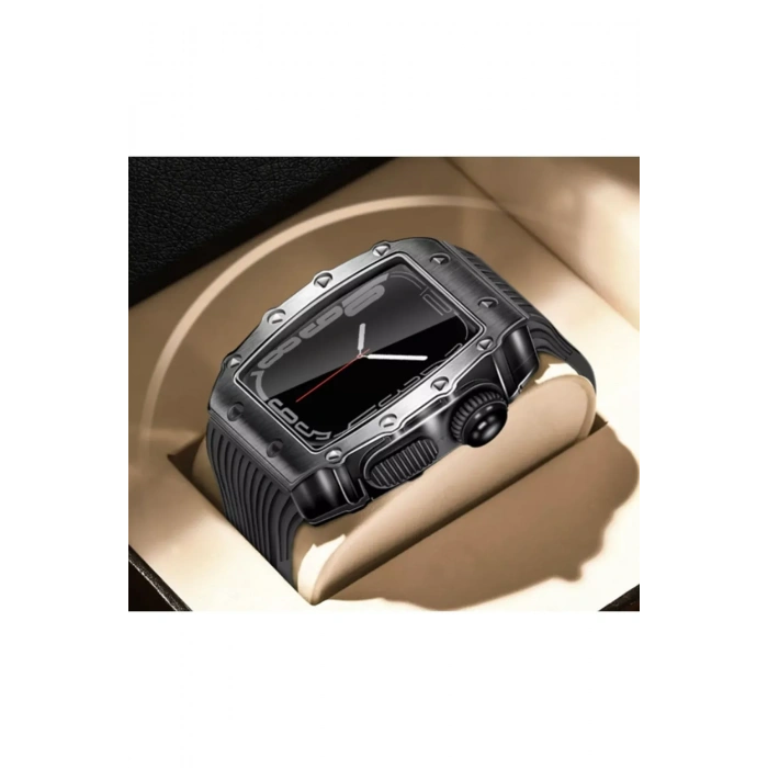 Apple Watch Uyumlu 40 Mm Safiano Loop Kasa Ve Kordon