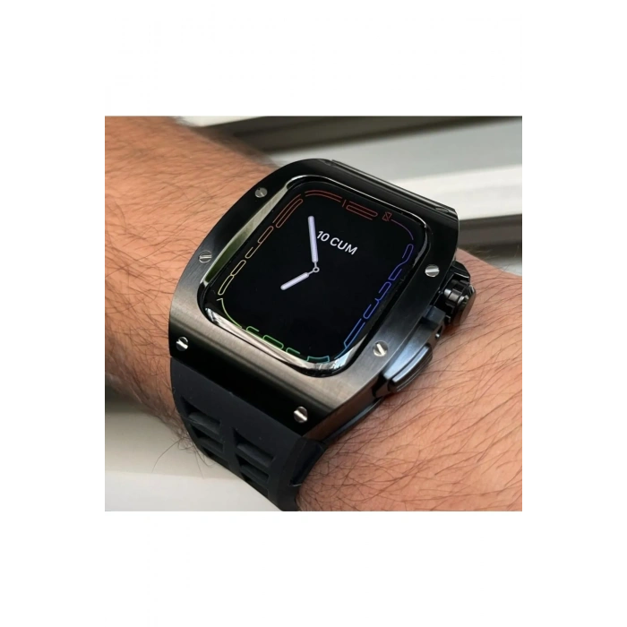 Apple Watch Uyumlu 45 Mm Berlin Loop Kasa Ve Kordon