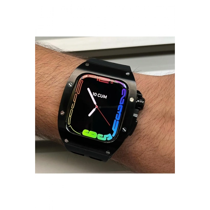 Apple Watch Uyumlu 45 Mm Berlin Loop Kasa Ve Kordon