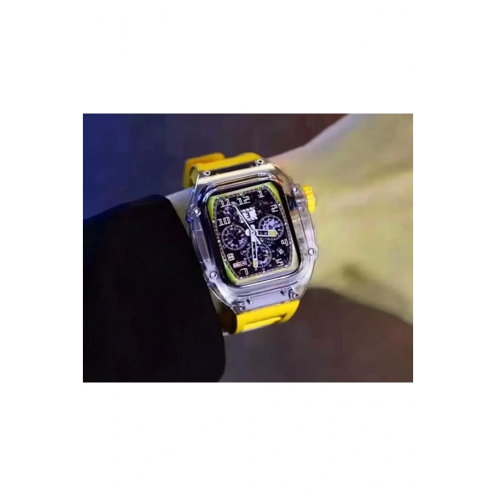 Apple Watch Uyumlu 45 Mm Vegas Kasa Ve Kordon