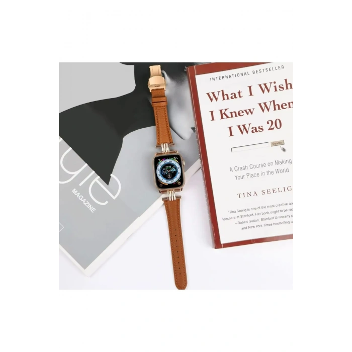 Apple Watch Uyumlu Arizona Deri Loop Kordon