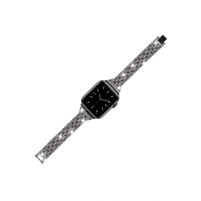 Apple Watch Uyumlu Diamond Metal Kordon