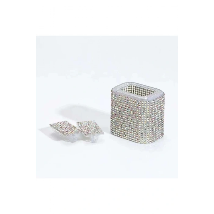 Apple Watch Uyumlu Diamond Taşlı Kablo Koruyucu Set