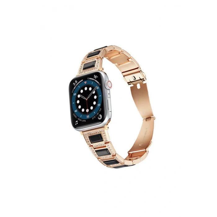 Apple Watch Uyumlu Diamond Tıffany Loop Kordon