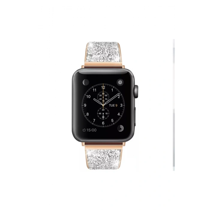 Apple Watch Uyumlu Luxury Diamond Loop Kordon
