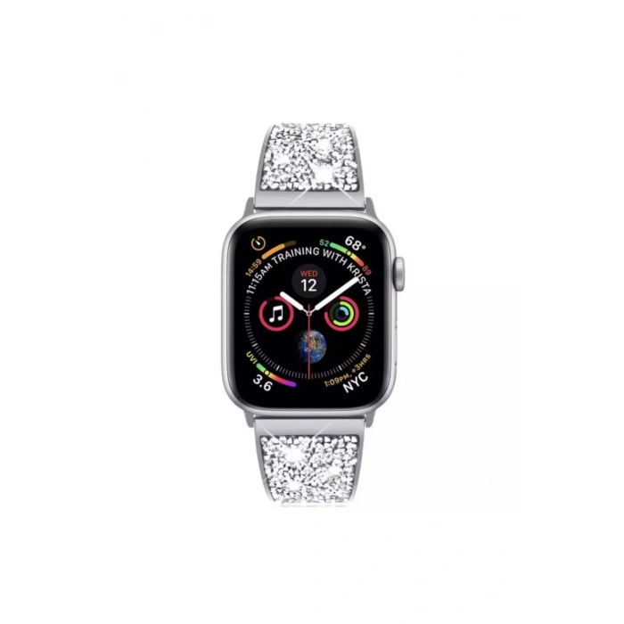 Apple Watch Uyumlu Luxury Diamond Loop Kordon
