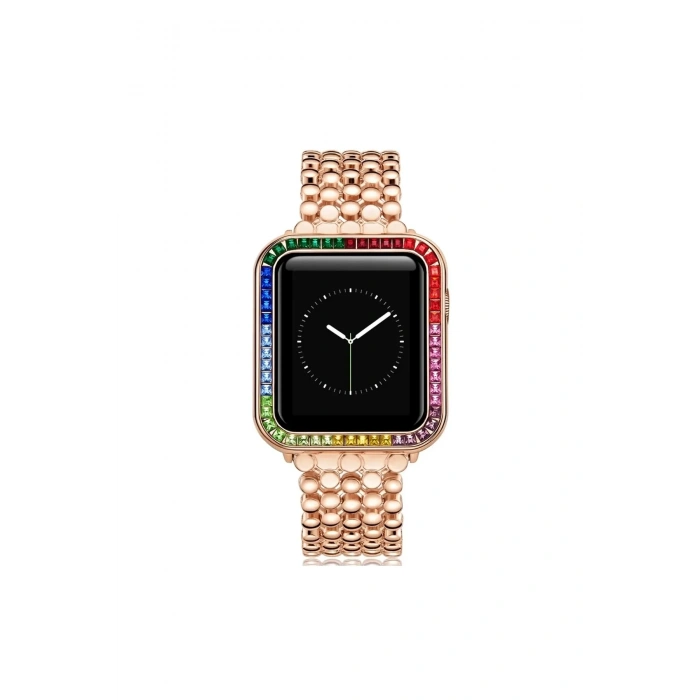 Apple Watch Uyumlu Ruby Diamond Koruma Çerçevesi