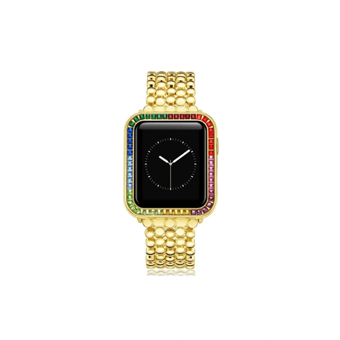Apple Watch Uyumlu Ruby Diamond Koruma Çerçevesi