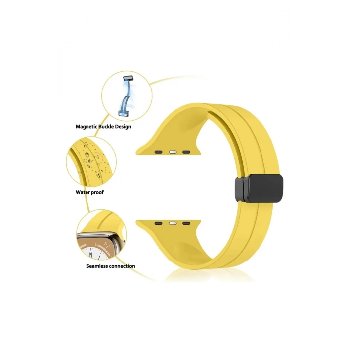 Apple Watch Uyumlu Shenzhen Loop Silikon Kordon