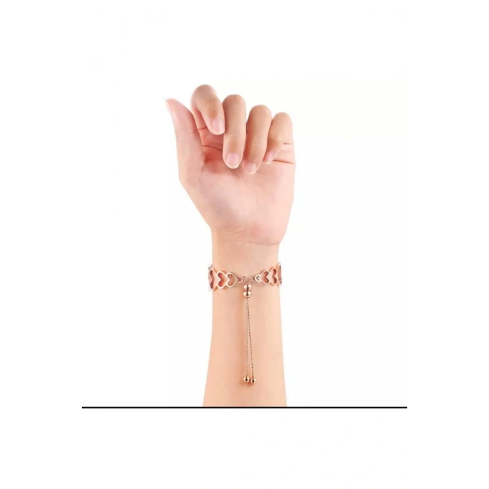 Apple Watch Uyumlu Şık Metal Kalpli Kordon