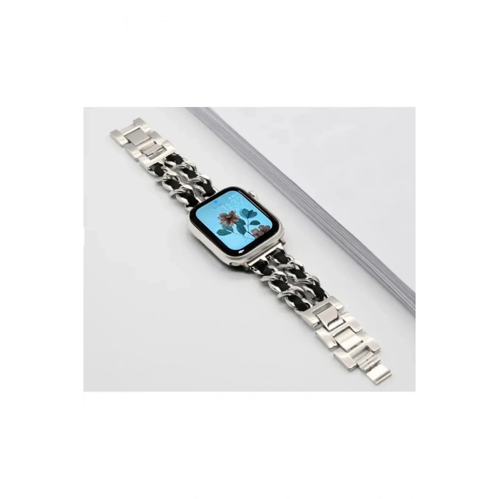 Apple Watch Uyumlu Şık Metal Örgü Kordon