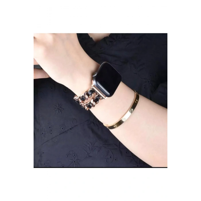 Apple Watch Uyumlu Şık Metal Örgü Kordon