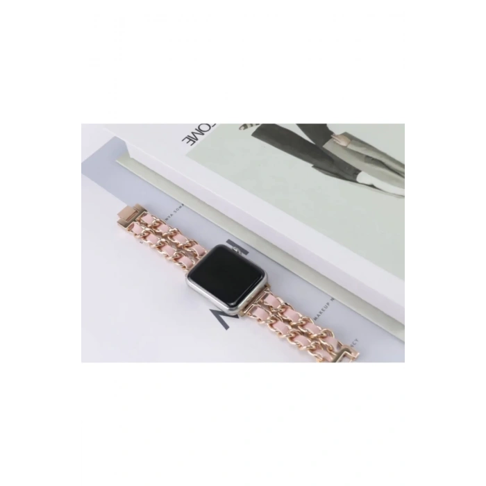 Apple Watch Uyumlu Şık Metal Örgü Kordon