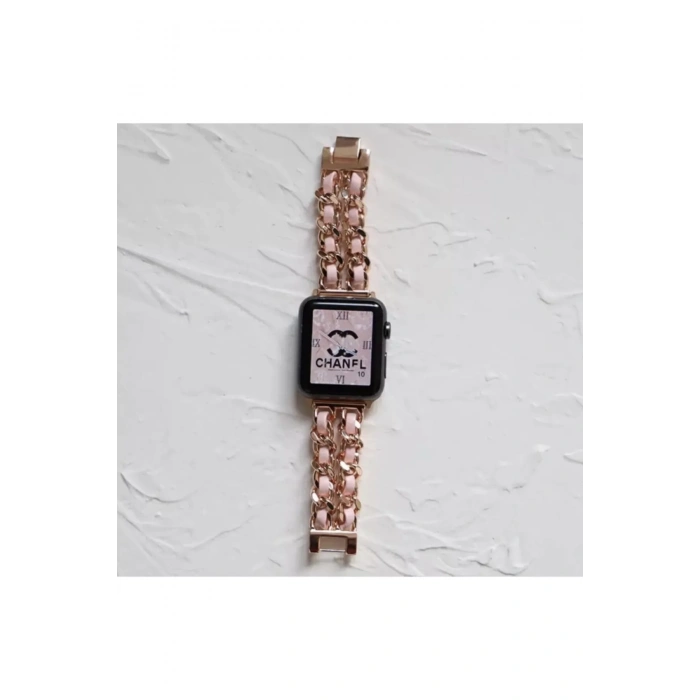 Apple Watch Uyumlu Şık Metal Örgü Kordon