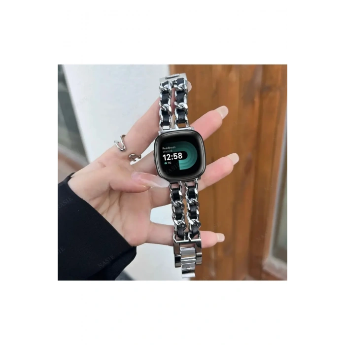 Apple Watch Uyumlu Şık Metal Örgü Kordon
