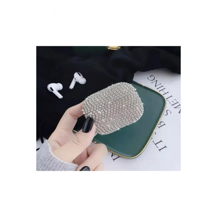 Diamond Taşlı Airpods 3. Nesil Uyumlu  Silikon Kılıf