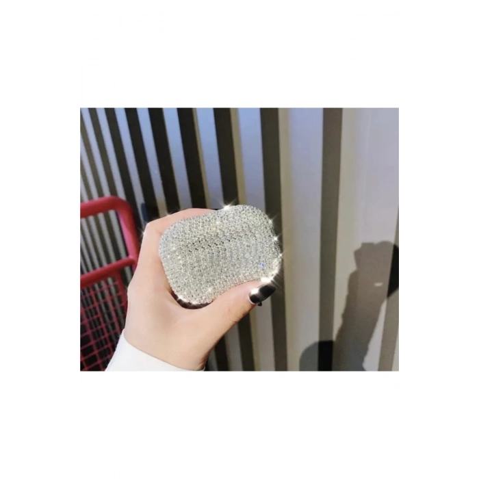 Diamond Taşlı Airpods 3. Nesil Uyumlu  Silikon Kılıf