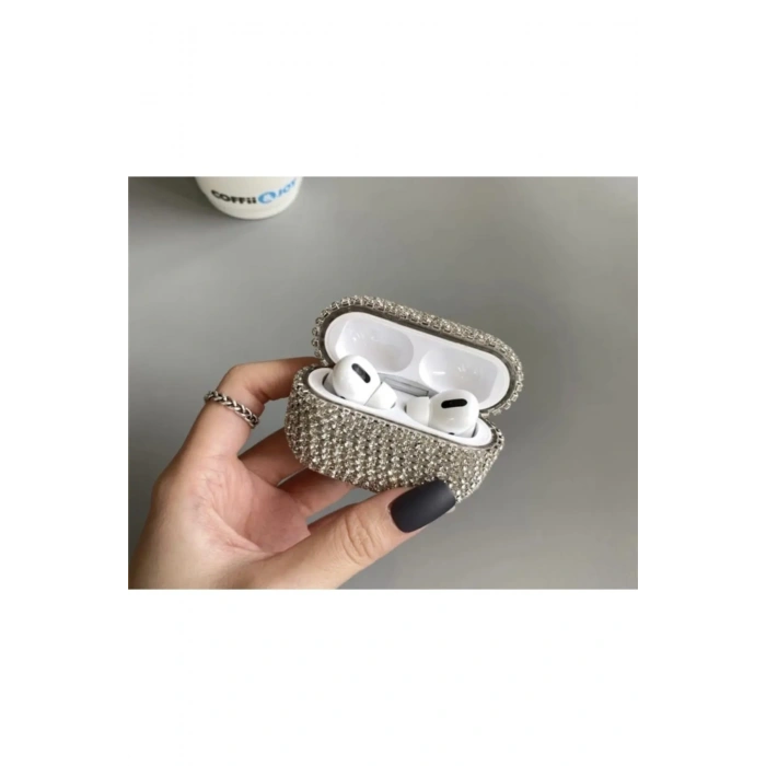 Diamond Taşlı Airpods 3. Nesil Uyumlu  Silikon Kılıf