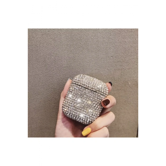 Diamond Taşlı Airpods 1. Ve 2. Nesil Uyumlu Silikon Kılıf