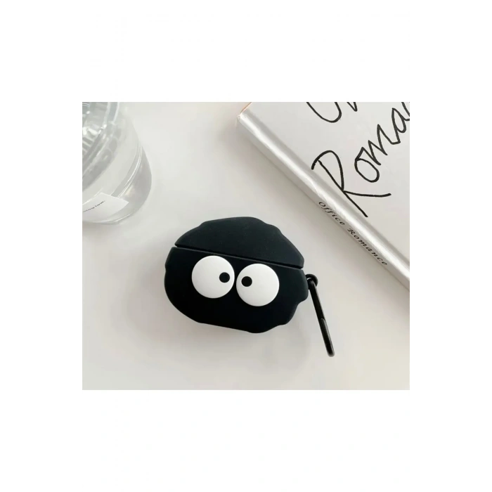 Sevimli Totoro Tasarımlı Silikon Airpods Kılıfı Pro Uyumlu