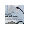 100 W USB-Type-C Uyumlu Dijital Ekran Hızlı Şarj Kablosu 1 Metre