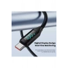 100 W USB-Type-C Uyumlu Dijital Ekran Hızlı Şarj Kablosu 1 Metre
