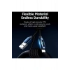 12 W USB IPHONE Dijital Ekran Hızlı Şarj Kablosu 1 Metre