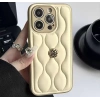 APPLE IPHONE UYUMLU DERİ ROSE TASARIMLI KILIF