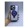 Apple Iphone Uyumlu Magsafe ve Stand Özellikli Swan Silikon Kılıf