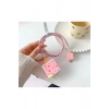 Apple Watch Uyumlu Dondurma Desenli Kablo Koruyucu Set