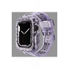 Apple Watch Uyumlu Oregon Silikon Kasa ve Kordon