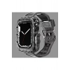 Apple Watch Uyumlu Oregon Silikon Kasa ve Kordon