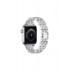 Apple Watch Uyumlu Simetro Metal Loop Kordon