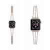 Apple Watch Uyumlu Taşlı Metal Kordon