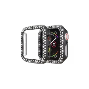 Apple Watch Uyumlu Diamond Taşlı Koruma Çerçevesi