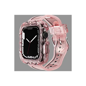 Apple Watch Uyumlu Oregon Silikon Kasa ve Kordon