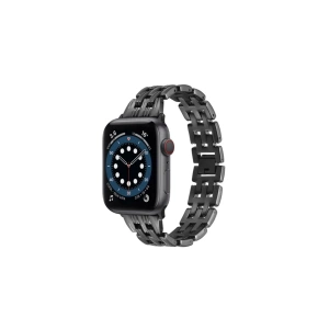 Apple Watch Uyumlu Simetro Metal Loop Kordon
